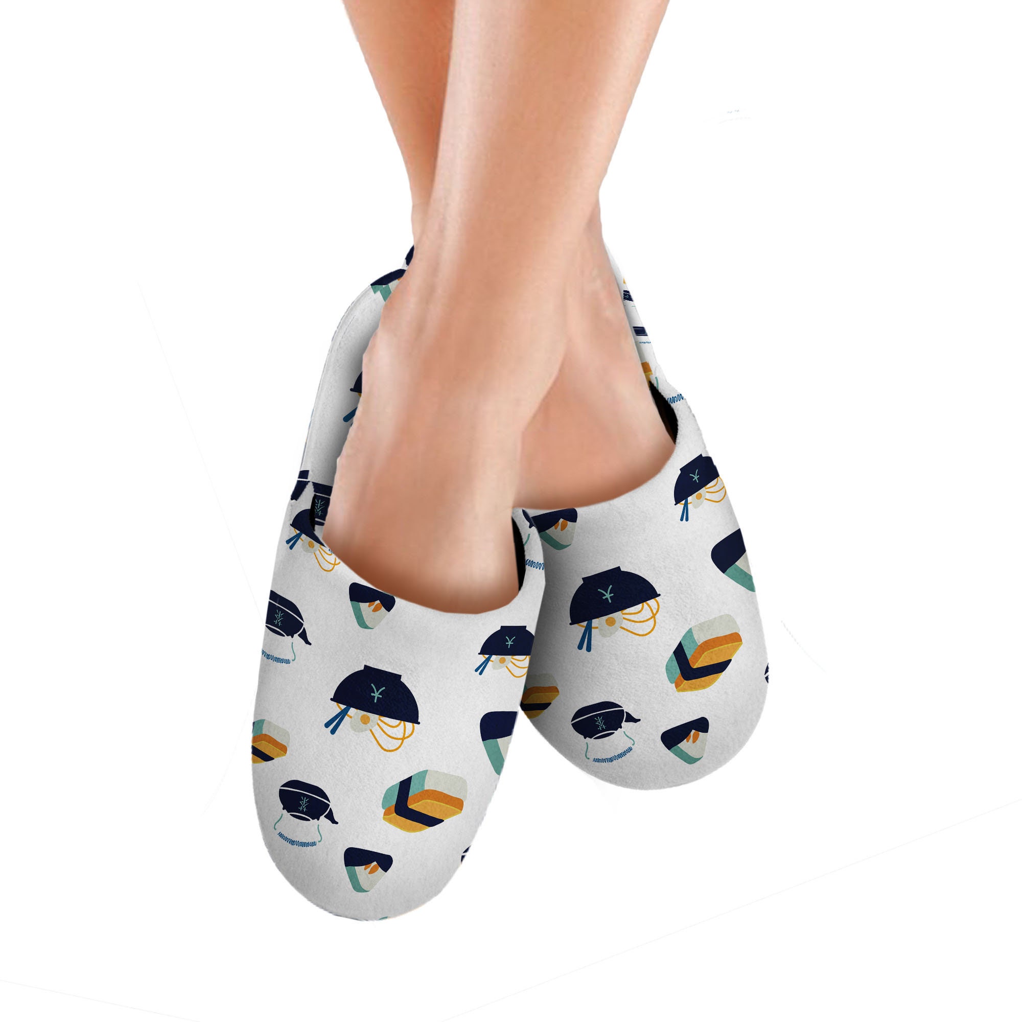 Ramen Noodles Slippers - Pattern Cute For Women/Men Kids Perfect Gift Asian Food Lovers
