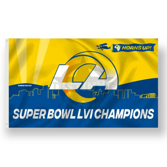 La Rams Lvi Skyline Flag