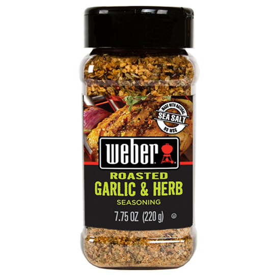 Weber Roasted Garlic & Herb Seasoning - 7.75 Ounce