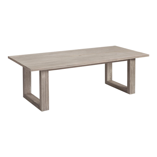 Graywashed Eucalyptus Marciana Outdoor Patio Dining Table - Wood by World Market