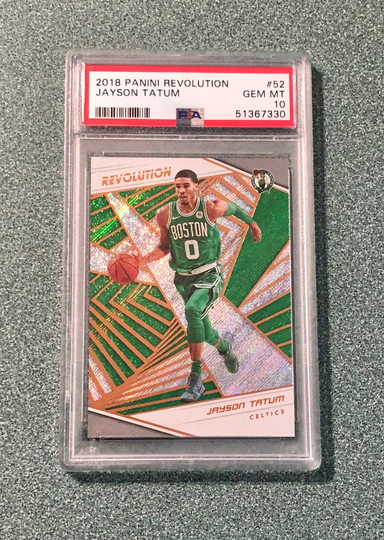 2018 Panini Revolution #52 Jayson Tatum Celtics Psa 10 Gem Mint