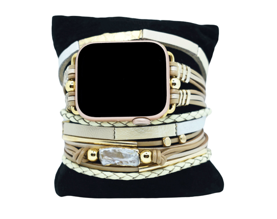 Smart Watch Wrap Multi Strap Adjustable Band For Apple Compatible With All Sizes 38mm 40mm 41mm 42mm 44mm 45mm Watch