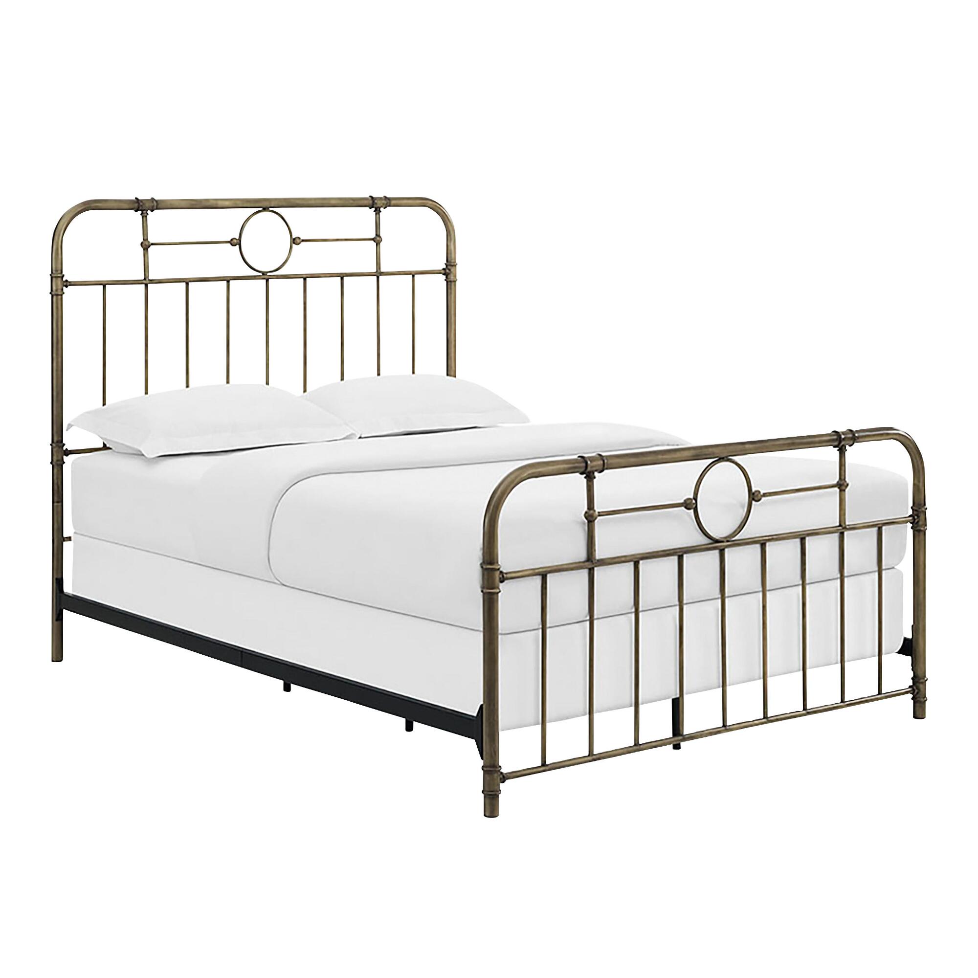 Bronze Metal Pipe Sadie Bed: Metallic by World Market