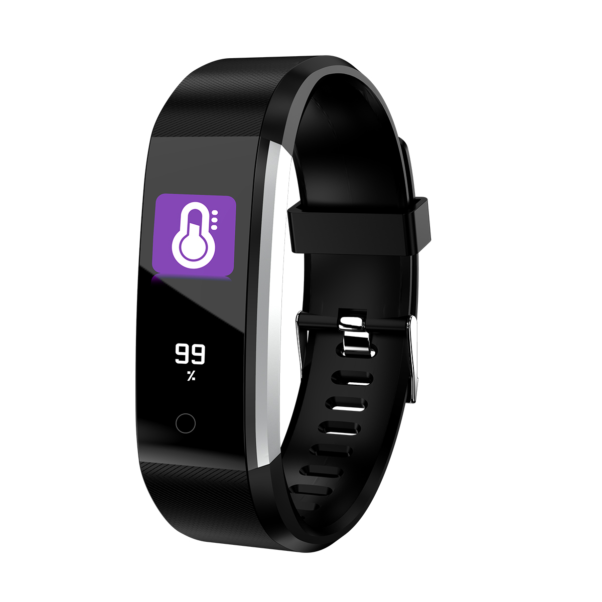 ID-115 PLUS PRO-2 Blood Pressure Blood Oxygen Heart Rate Monitor Smart Fitness T