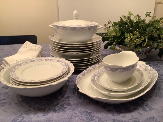 H & C Selb Bavaria Germany, Heinrich Ermgard Dinner Service, Wedding Gift, Birthday Gift
