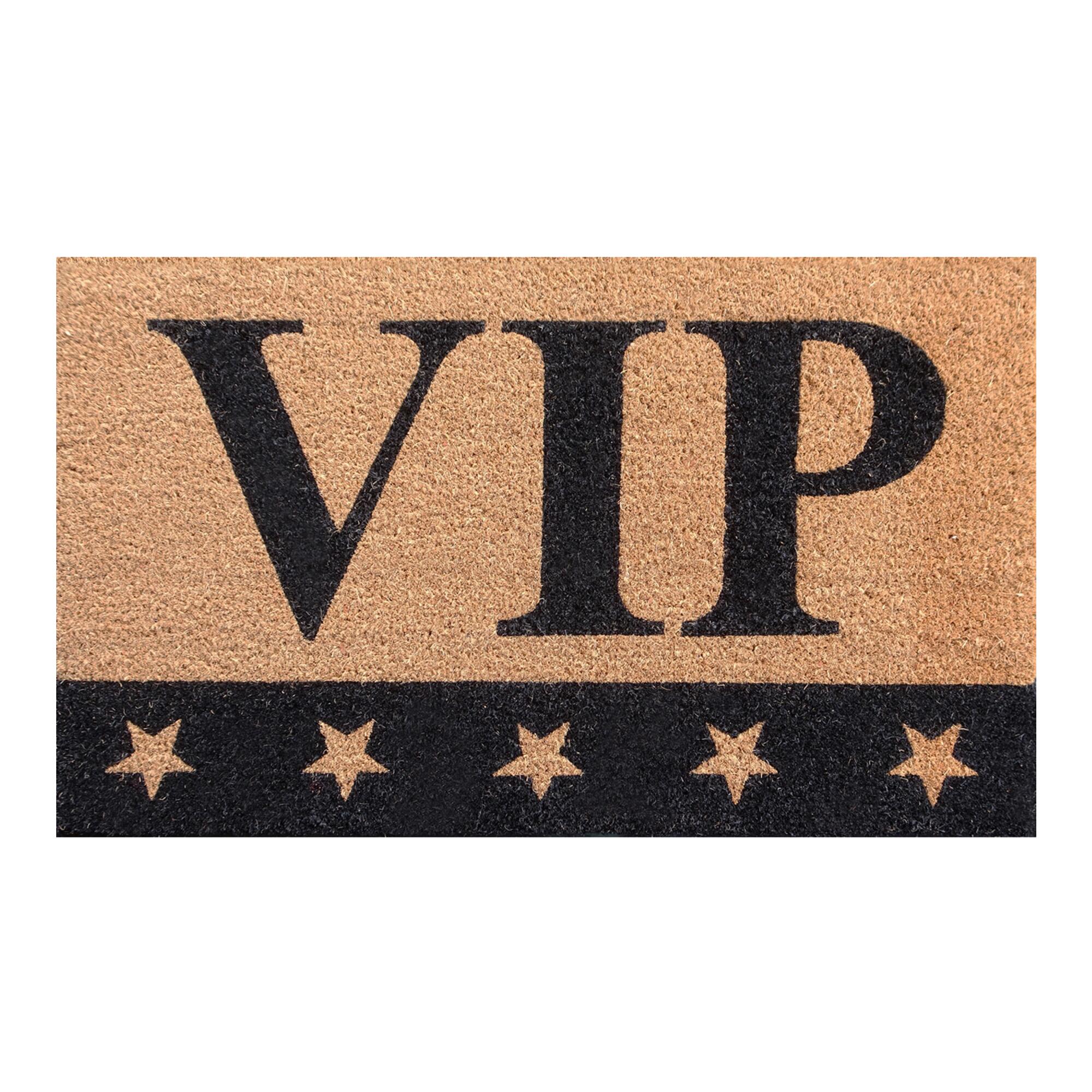 VIP Coir Doormat: Multi - Coconut Husk by World Market
