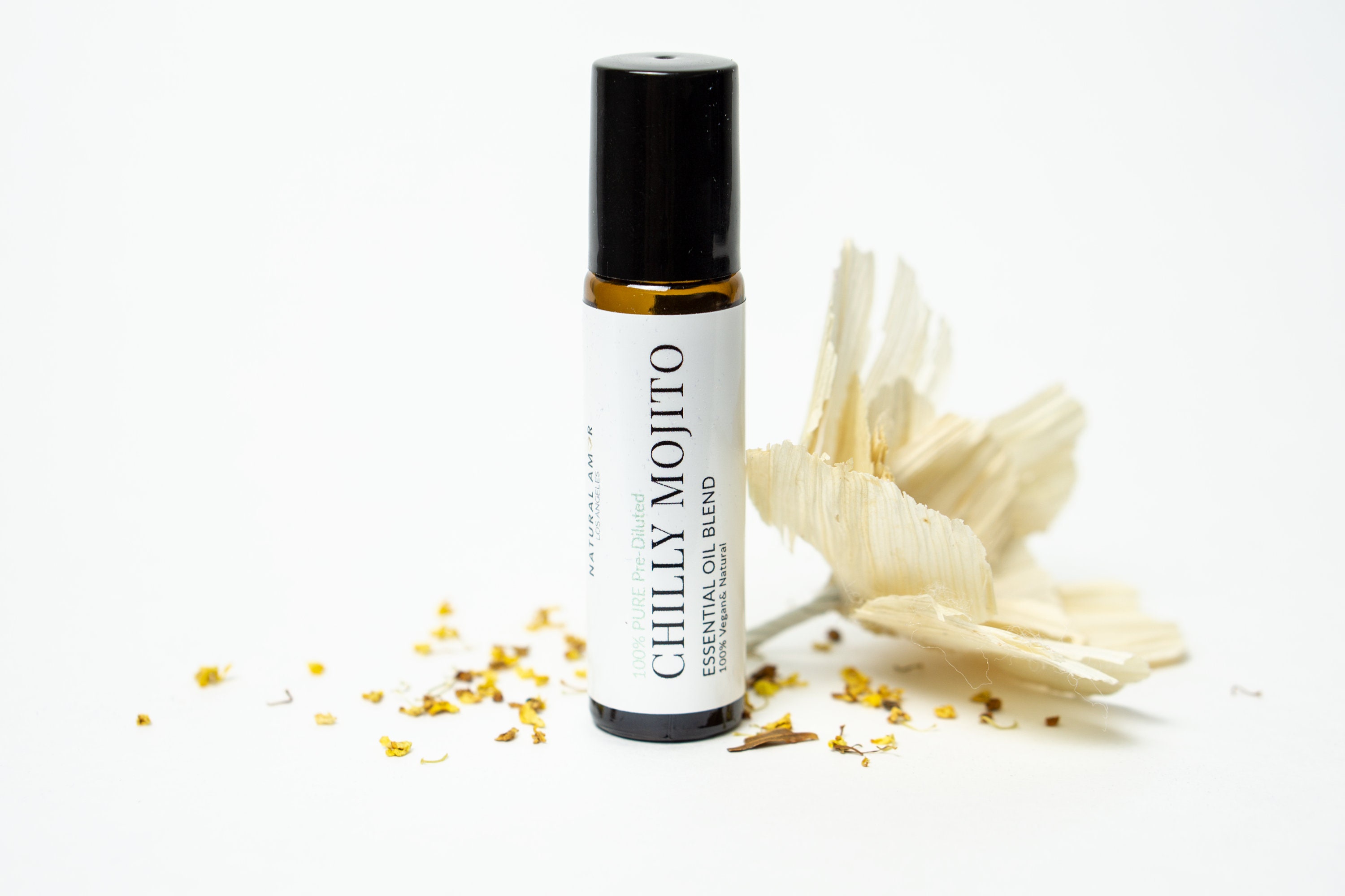 Chilly Mojito Essential Oil Blend Roller 10 Ml | Peppermint, Lime| Healthy Immune System Support Headache Nausea Relief