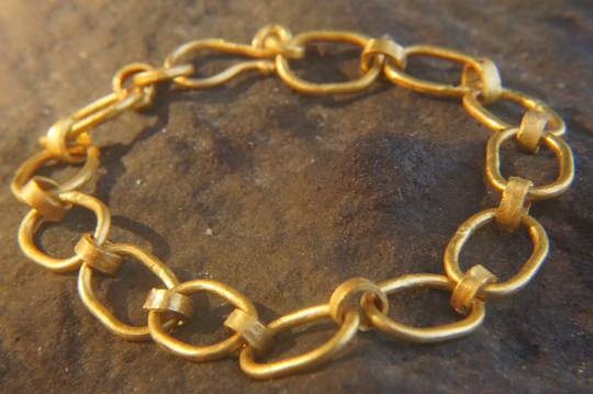 Gold Chain Bracelet//22K Bracelet//Mens Bracelet //Women Bracelet//Artisan
