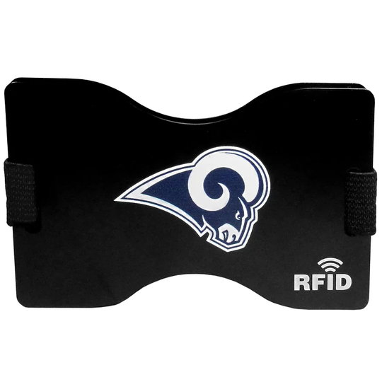 Men's Los Angeles Rams Hardcase RFID Wallet, Multicolor