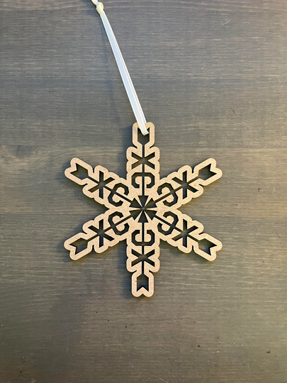 xc Ornament, Cross Country Snowflake Running Gift For Runner, Team Gift, Runner Ornament