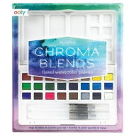 Chroma Blends Travel Watercolor Palette OOLY LLC Author