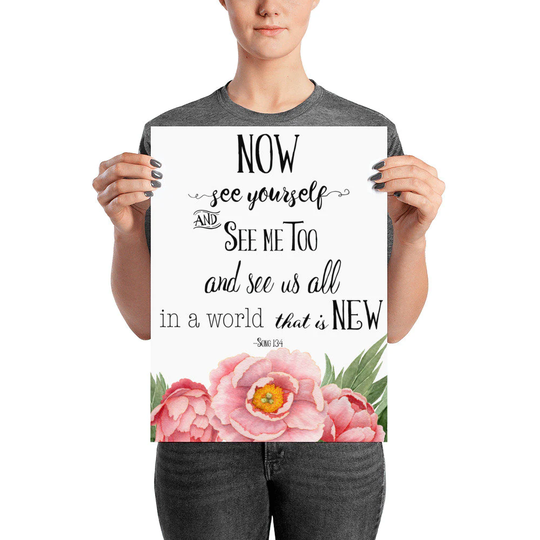 Now See Yourself, & Me Too | Jw Poster Print Gifts