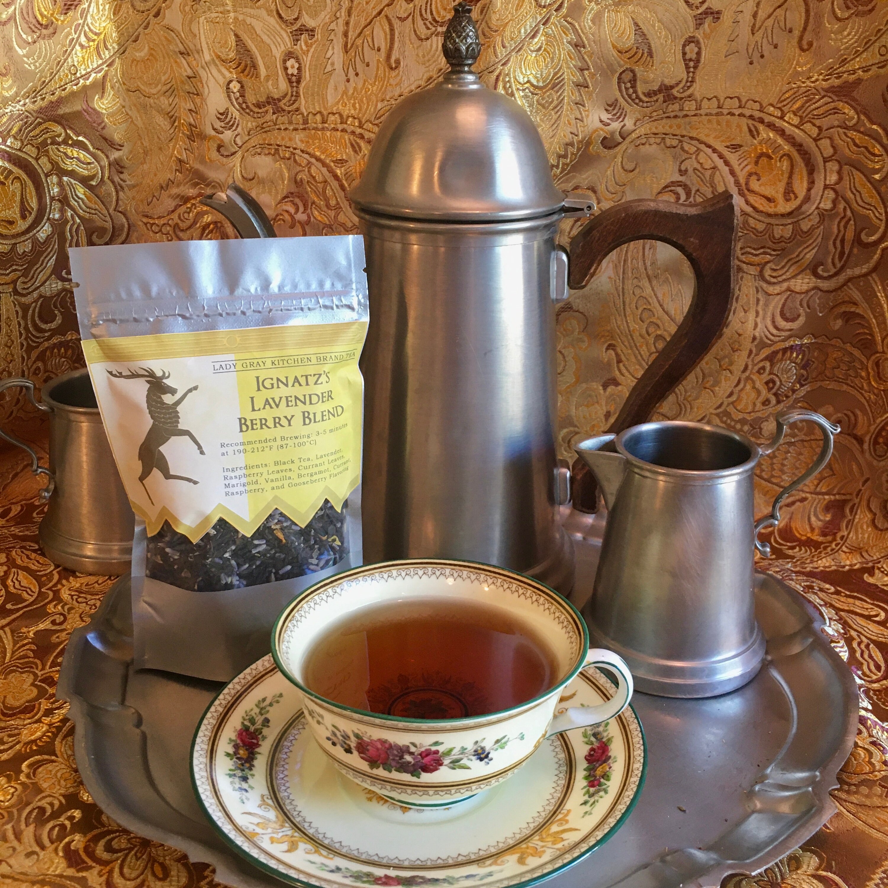 Ignatz's Lavender Berry Blend Loose Leaf Tea