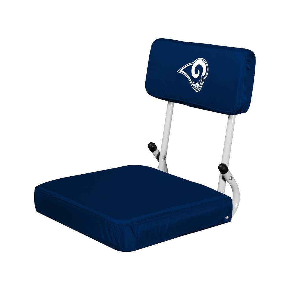 Logo Brands Los Angeles Rams 12-in x 14.5 Polyester Bleacher Seat | 629-94-1