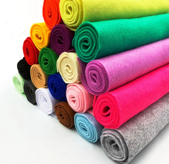 Felt Fabric, By The Yard, Wool Blend Felt, Kit, Christmas Decoration, Soft Sheets, Sewing