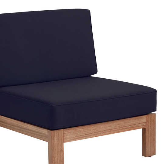 Segovia Outdoor Patio Chair Cushion Covers: Blue by World Market