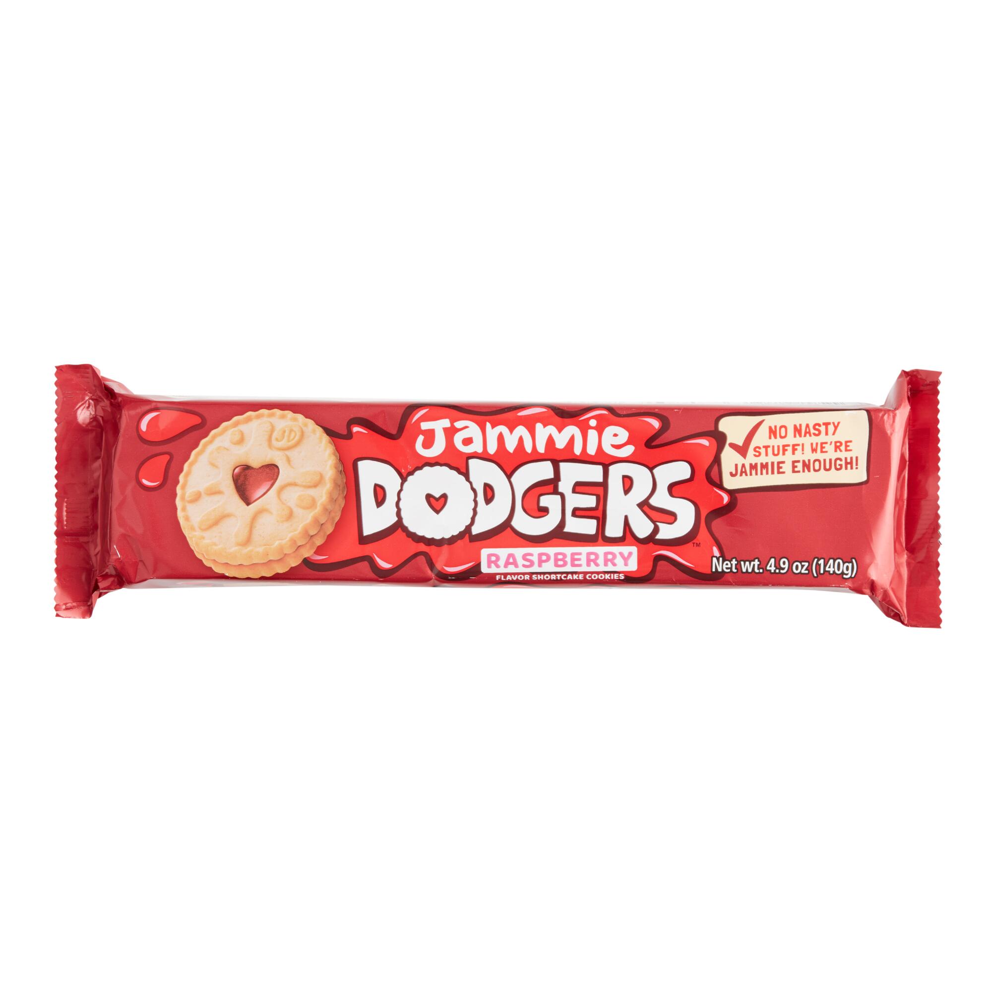 Jammie Dodgers Raspberry Shortbread Biscuits Set of 6 by World Market