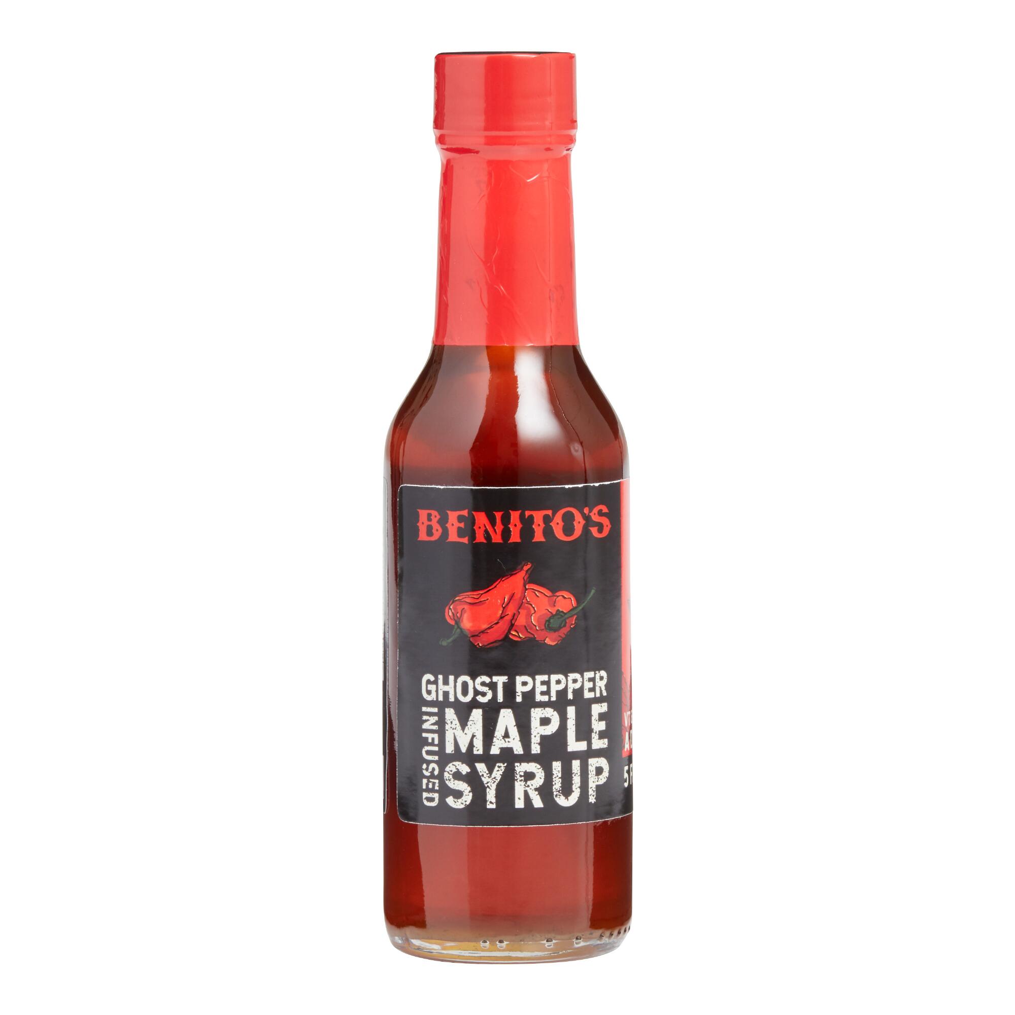 Benito's Ghost Pepper Infused Maple Syrup by World Market
