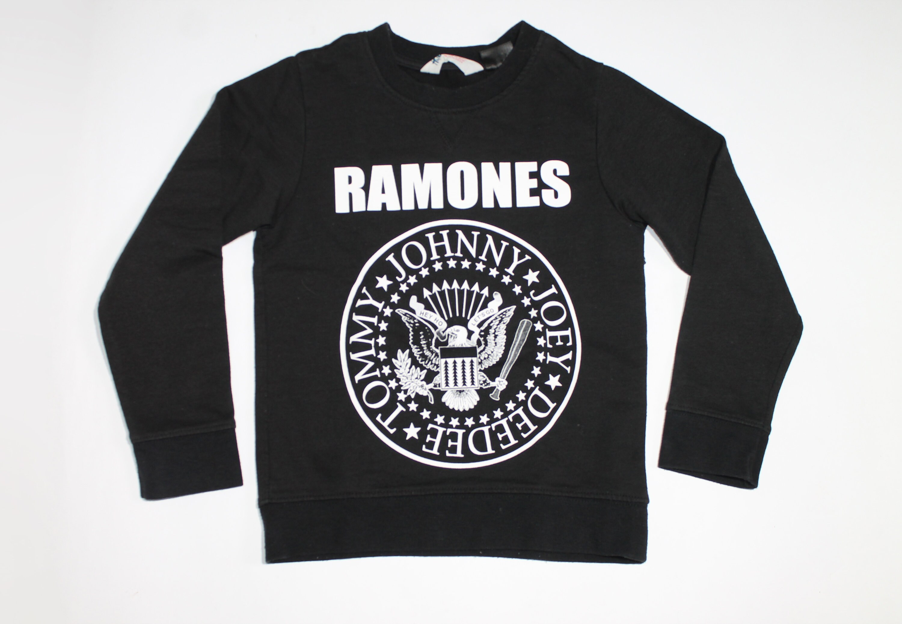 Ramones Sweatshirt American Punk Rock Band Punk Pop Kids Size 4-6 Yrs 110/116 cm
