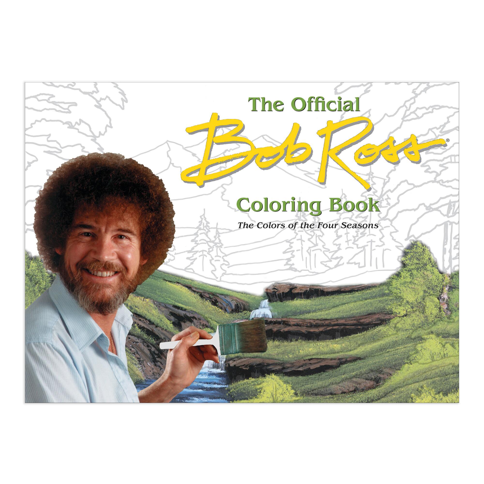 Bob Ross Colors of the Four Seasons Coloring Book: Multi - Paper by World Market
