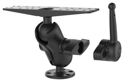 RAM Mounts Universal Heavy-Duty Marine Electronics Mount with Wrench