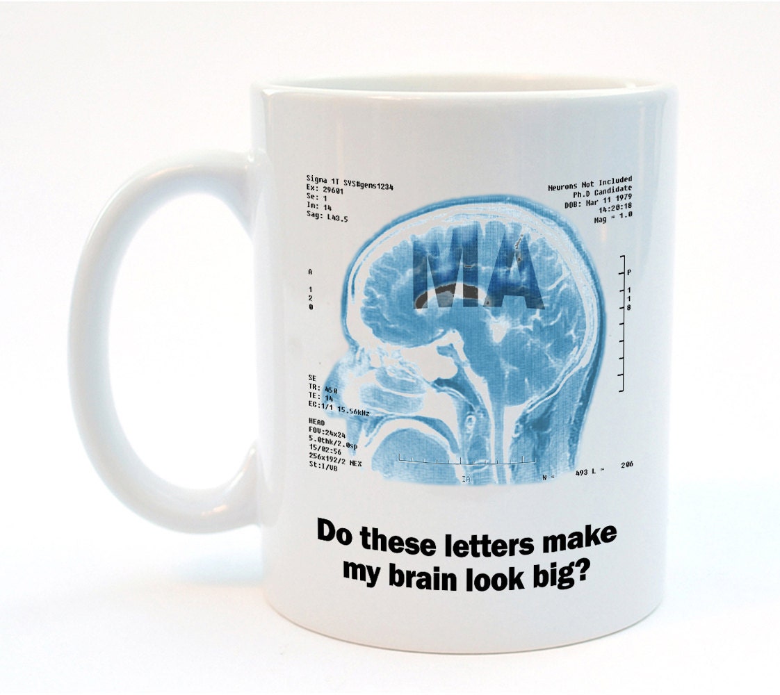 Master Of Arts Ma Mug - Funny Coffee Or Tea Graduation Gift Geek