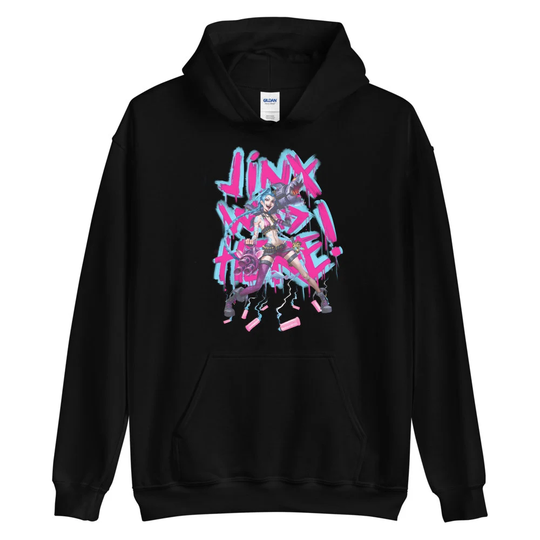 League Of Legends Jinx Was Here Unisex Hoodie