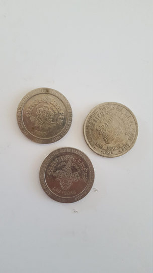 Vintage 1980's Casino Gaming Token Circus Las Vegas & Reno, "79-'80-'81