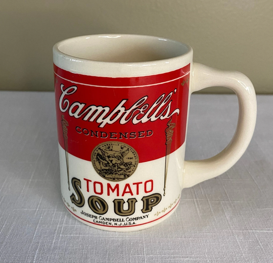Vintage Campbell's Condensed Tomato Soup Mug Cup Joseph Campbell Co. Camden Nj