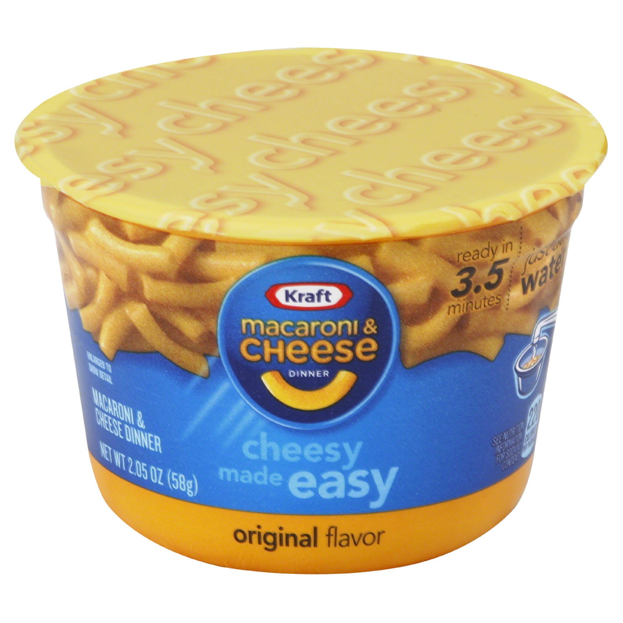Kraft Macaroni & Cheese Dinner, Original - 2.05 oz