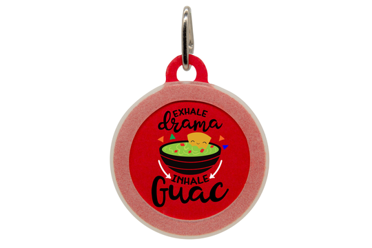 Funny Dog Tags Personalized, Mexican Tag Customized, Chihuahua Small Dog, Guacamole With Silencer, Gifts