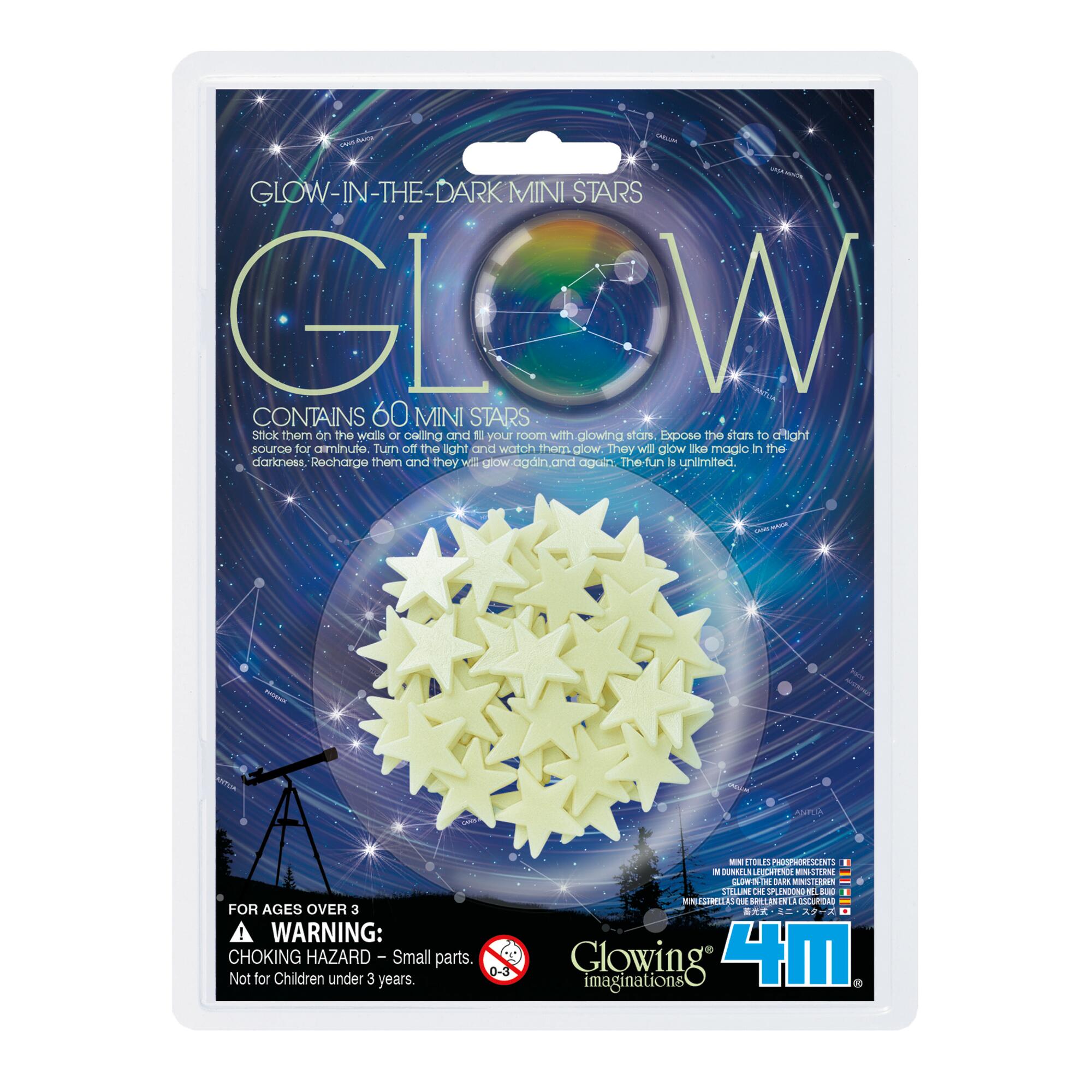 4M Glow in the Dark Mini Stars by World Market