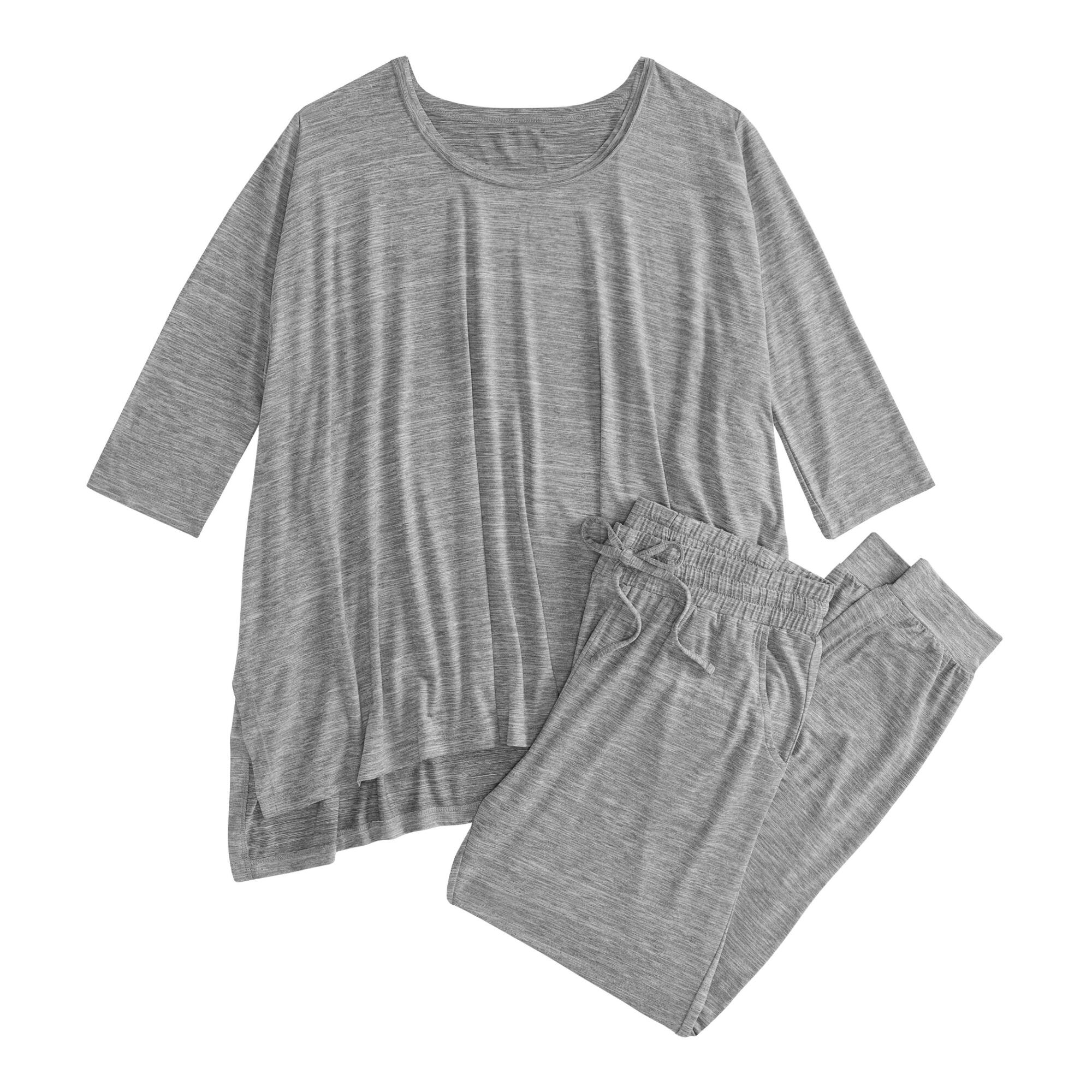 Gray Space Dyed Loungewear Collection by World Market