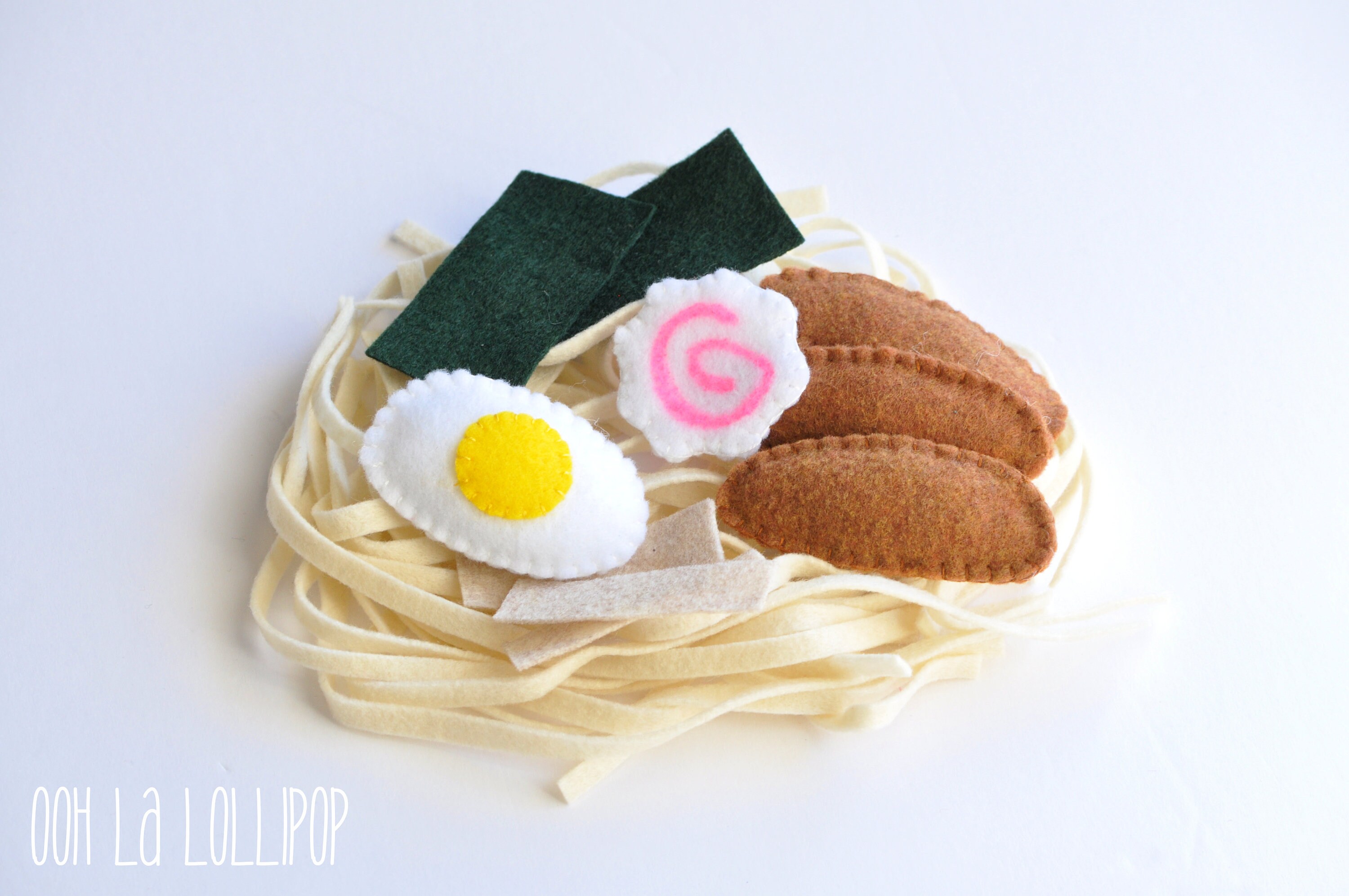 Felt Ramen Noodles Set