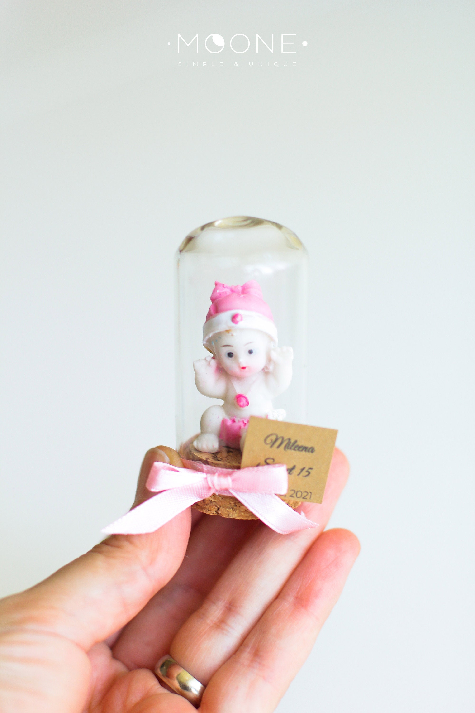 10Pcs Personalized Baby Shower Favors, Girl, Boy, Gender Reveal Favors Birthday Kids' Baptism