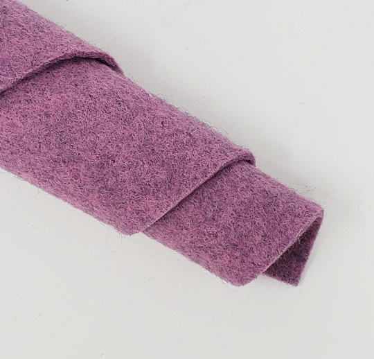 Hand Washed Merino Wool Blend Felt 9"x12" Sheets Hyacinth Purple Color