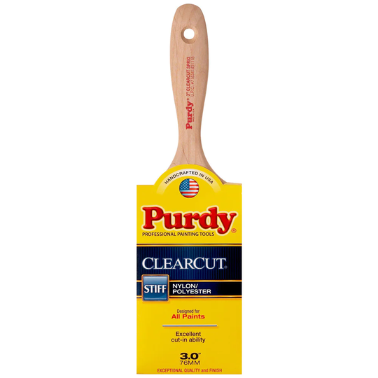 Purdy Clearcut Clearcut Nylon- Polyester Blend Flat Paint Brush | 144380130