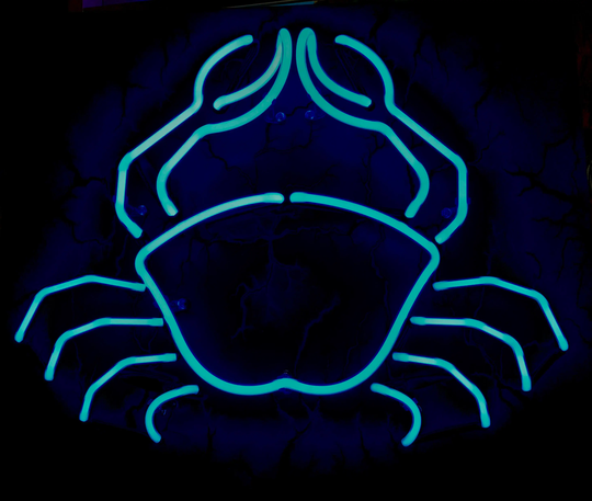 Custom Neon Sign Crab