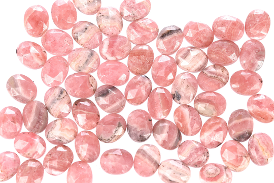 Small Rhodochrosite Cabochons, Cabs, Genuine Crystal, Healing Bulk Raw Gemstone, Rhodocab001