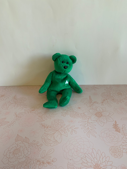 Vintage Ty Beanie Baby, Beanie Baby Erin, Ty Babies, 90S 1997 St Patricks Bear Babies Doll