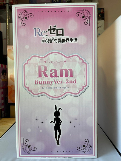 Rezero Starting Life in Another World Ram Bunny Ver 2nd 1/4 Scale Figure