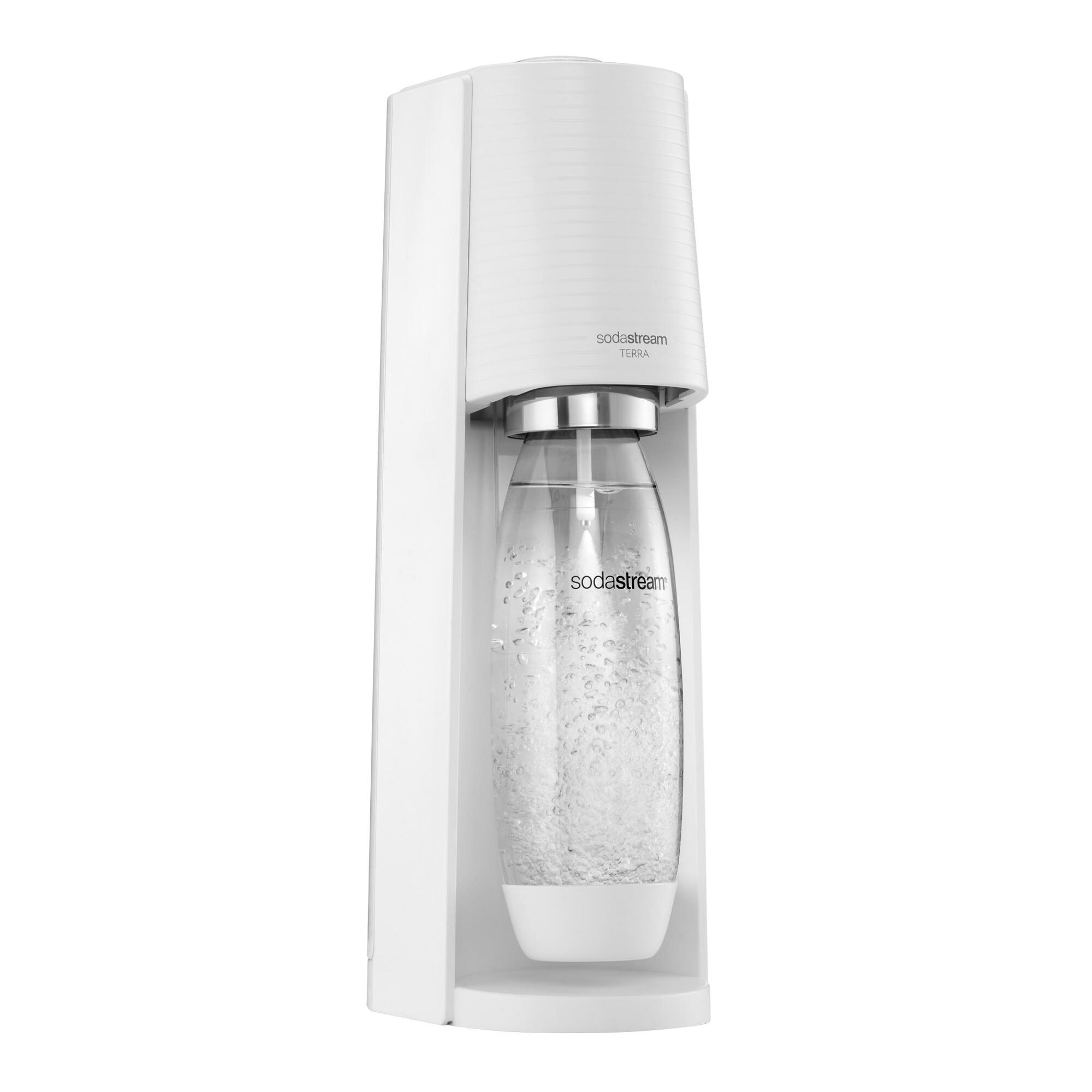 White SodaStream Terra Classic Sparkling Water Maker Kit - Plastic by World Market