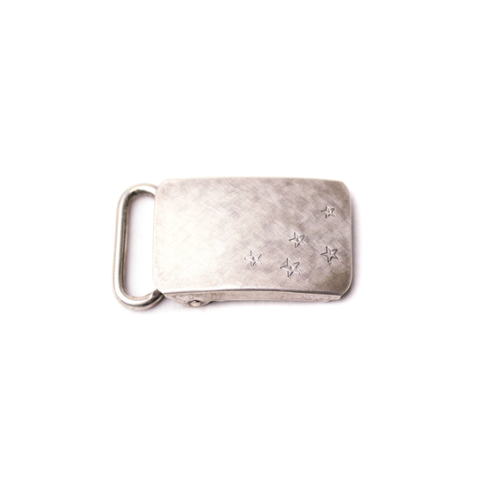 Cute Vintage B.a. Ballou Sterling Silver Star Belt Buckle