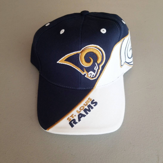 Vintage St Louis Rams Game Day Dad Hat New With Tags