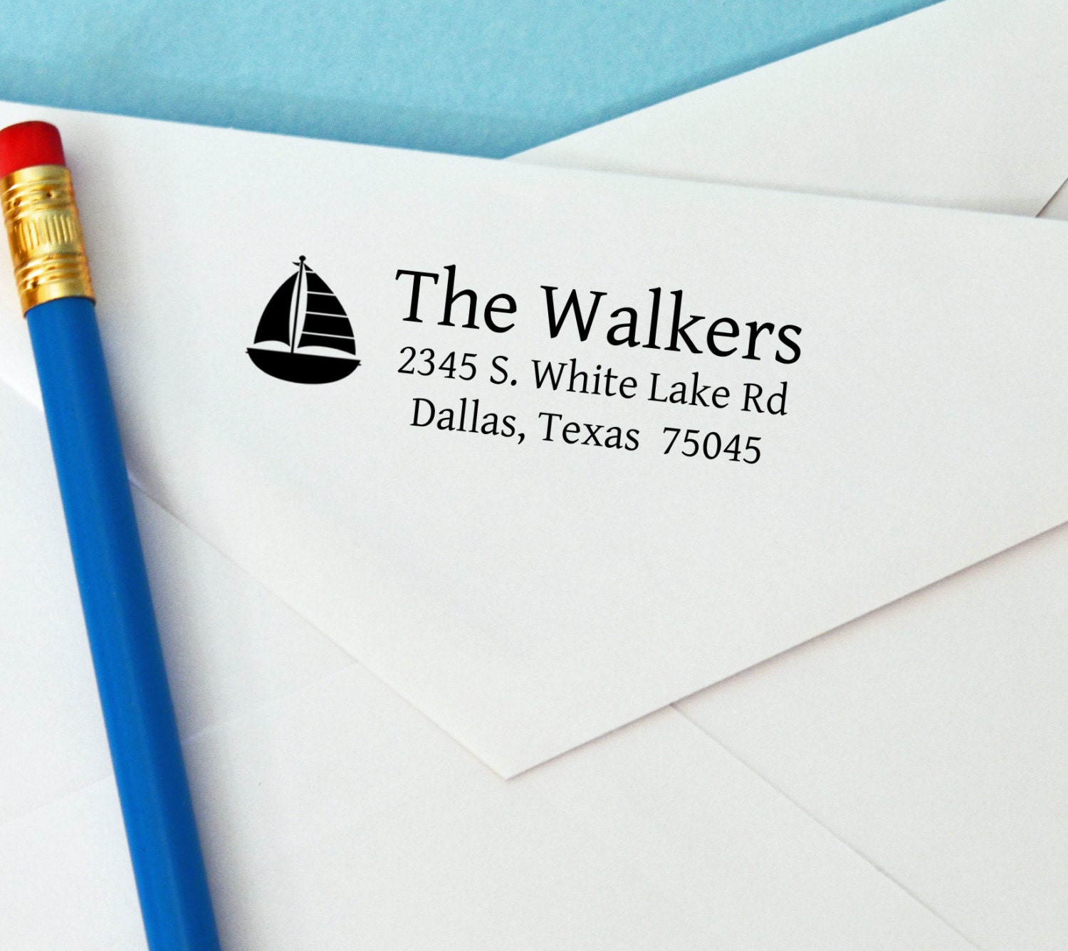 Return Address Stamp - Great For Holiday Gift Giving