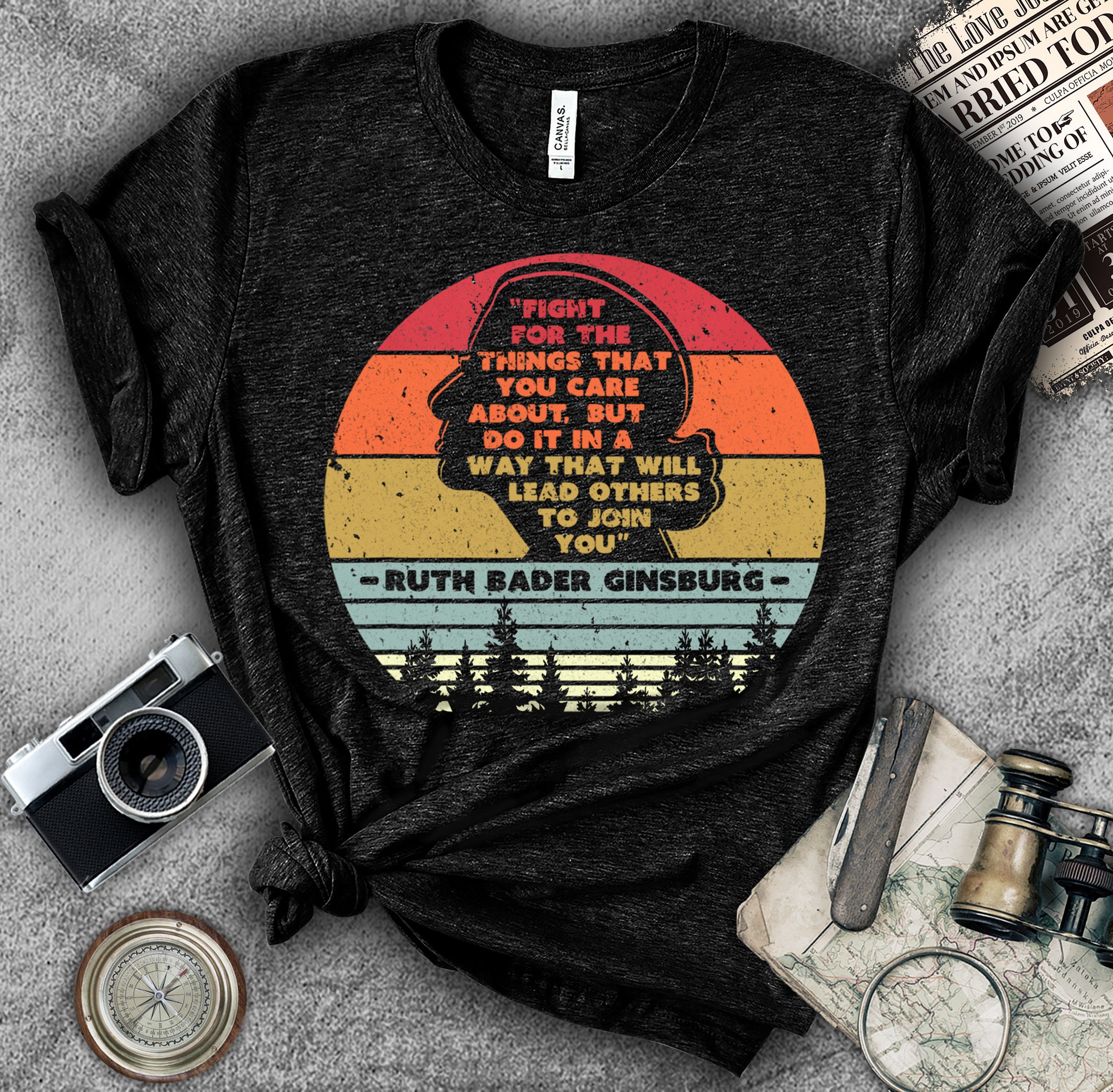Fight For The Things You Care About Notorious Rbg T-Shirt