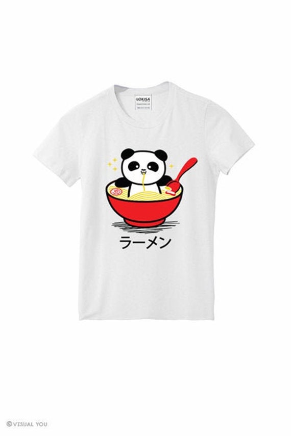 Panda Ramen Bowl T-Shirt | Kids