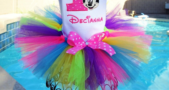 Rainbow Tutu Skirt Only