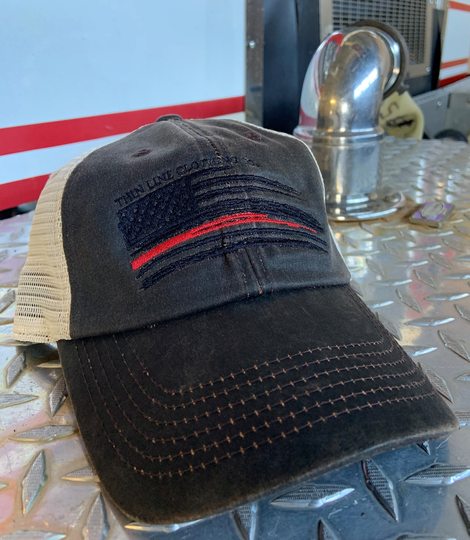 Thin Line Clothing Co. Red Hat