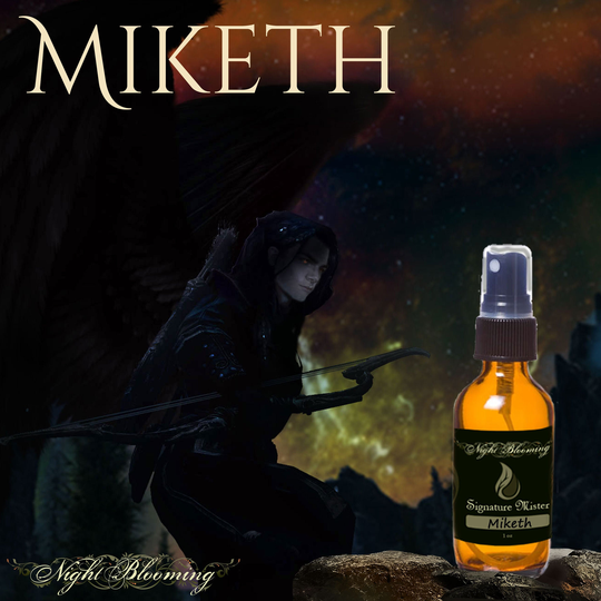Miketh Iyarri Chronicles Oil Blend Or Essential Mister Fantasy Novel Inspired